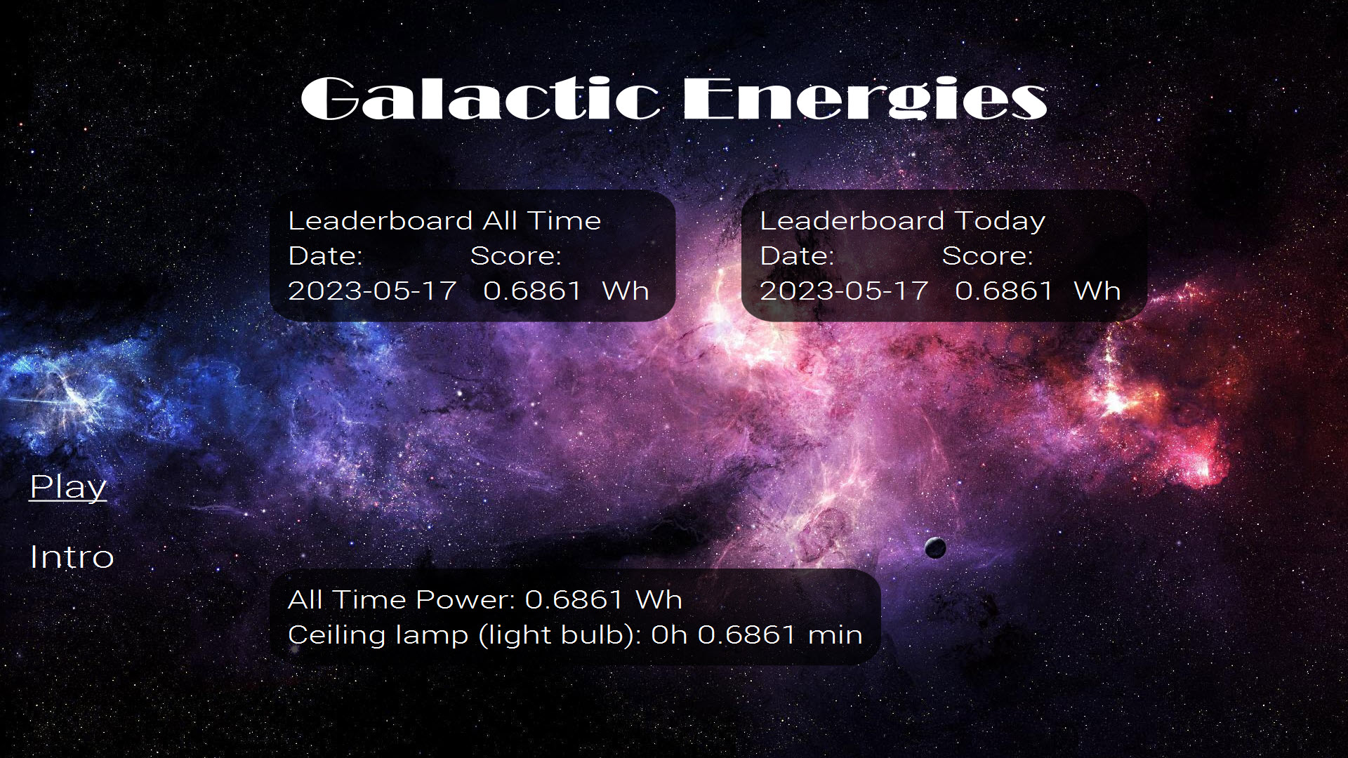 Start Screen #1