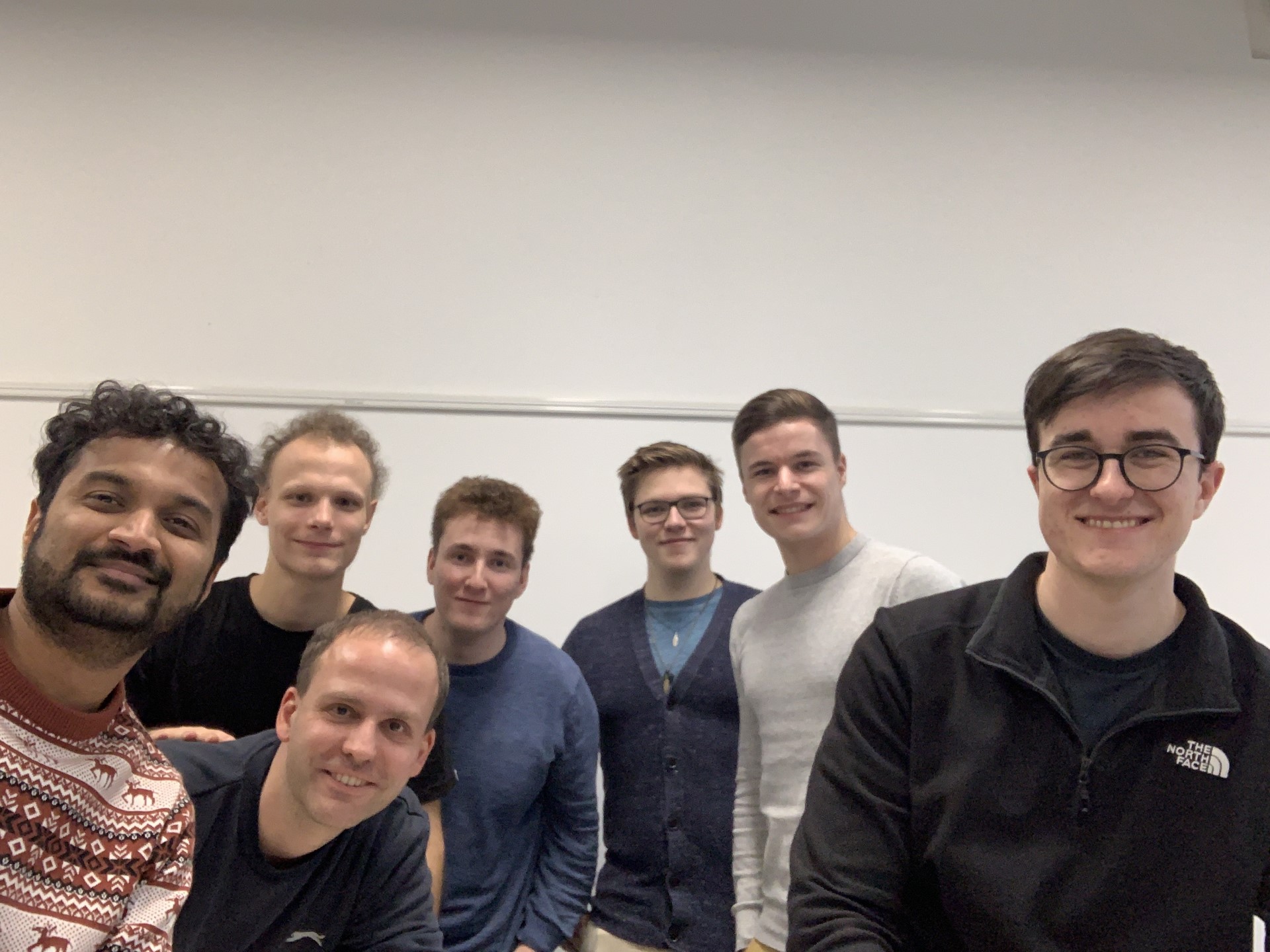 Photo of the project team members