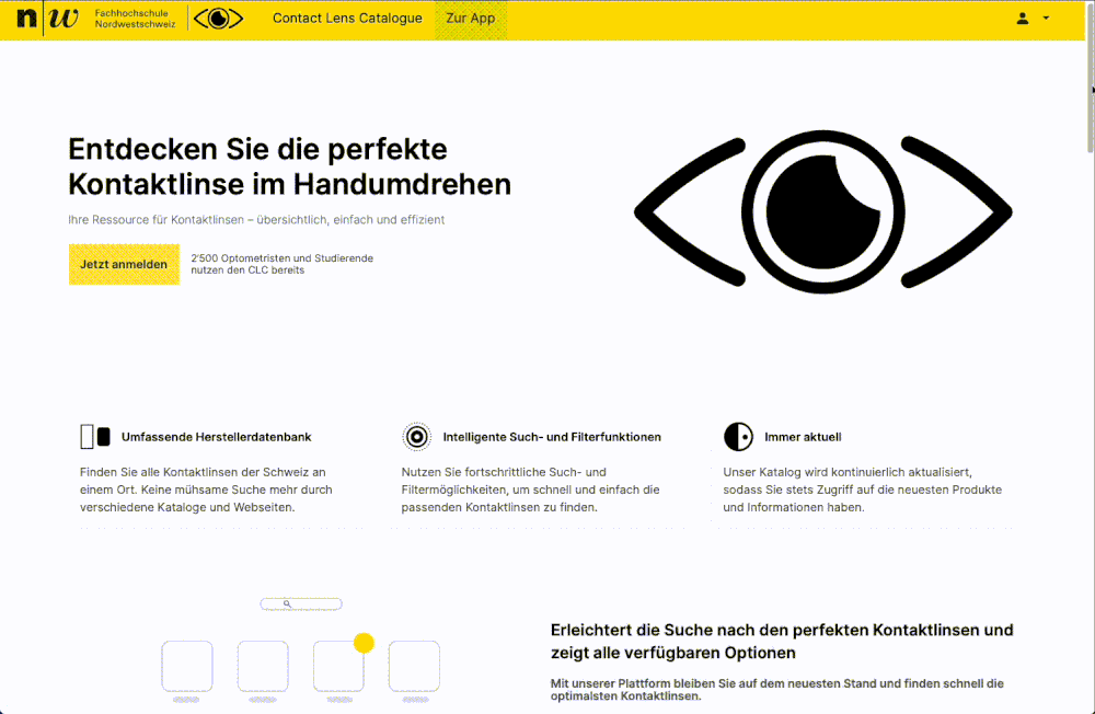 CLC 2.0 - Landing page