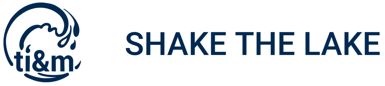 Shake the Lake Project Logo