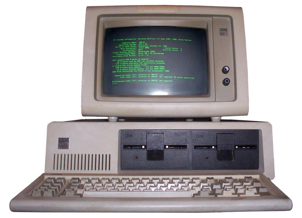 Old technology inspiring with its monospace font