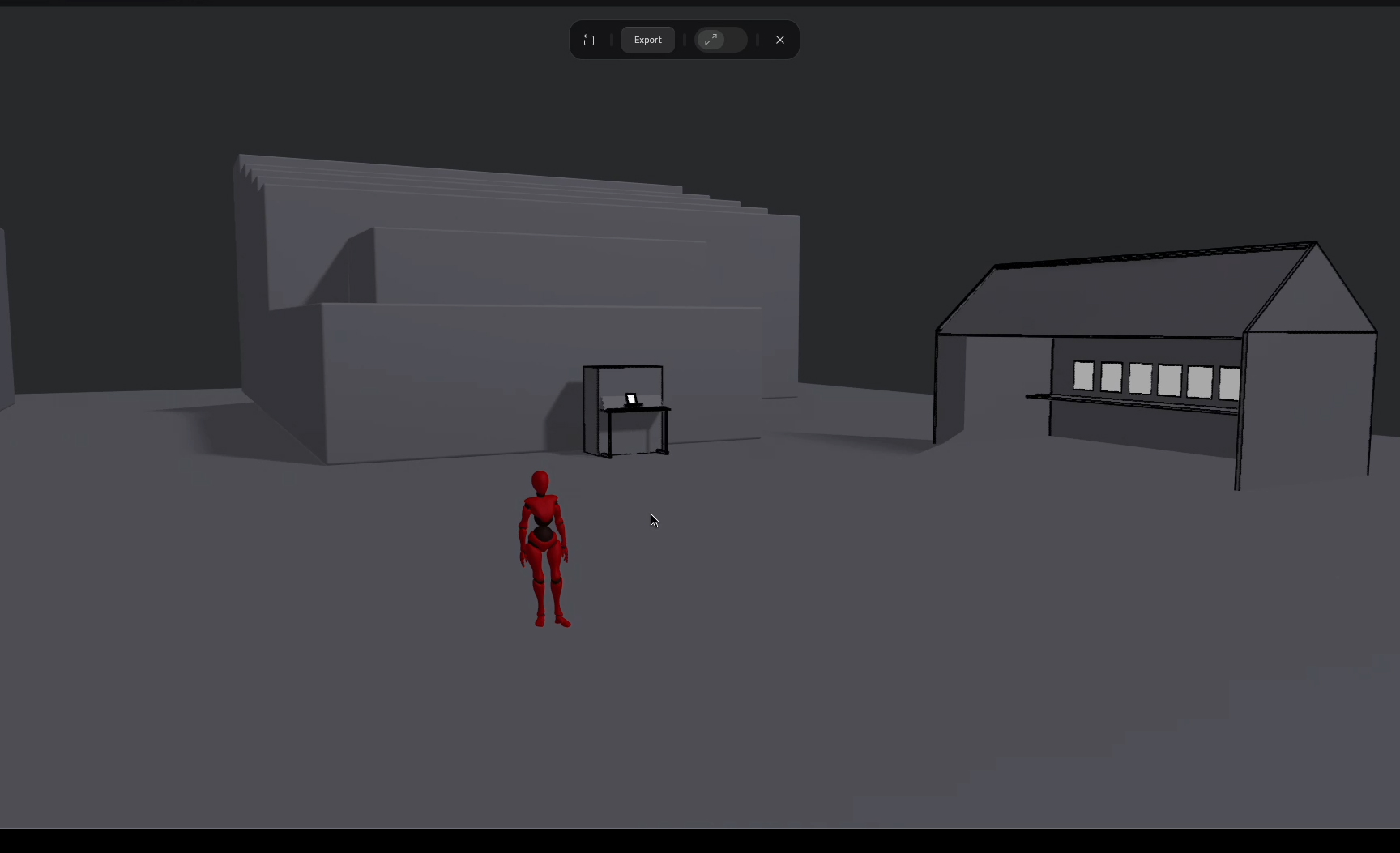 Draft 2 - 3D world with virtual festival ground
