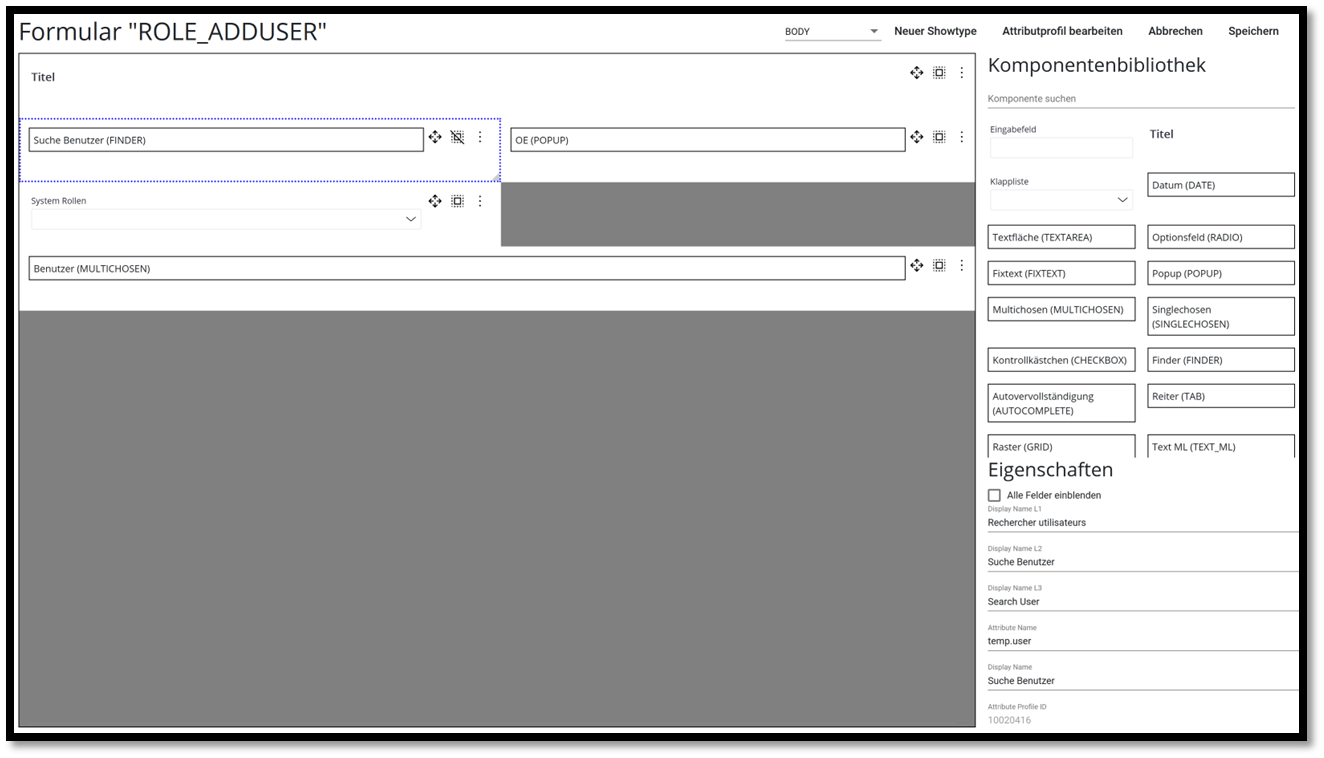 Formular Designer
