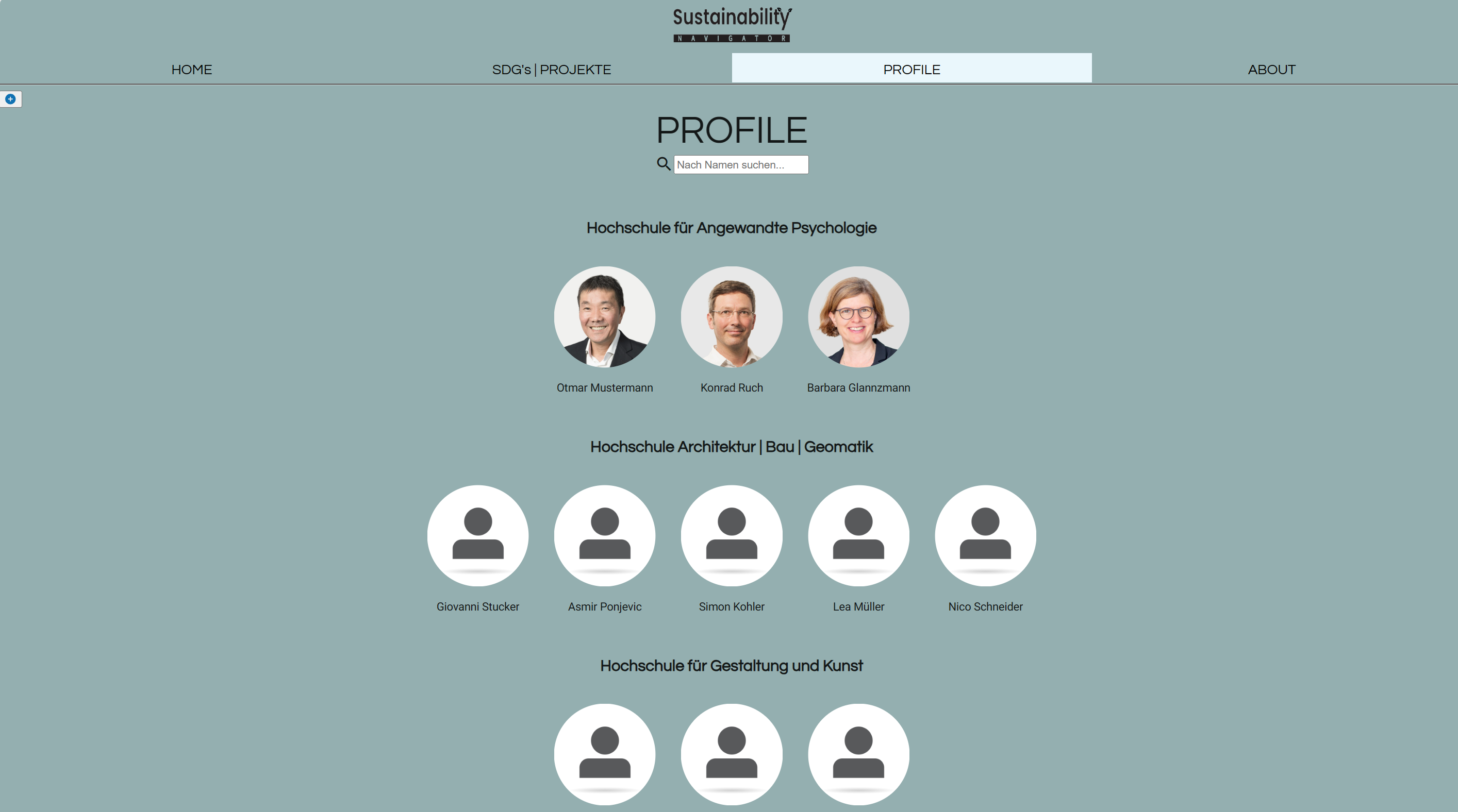 Profilelist
