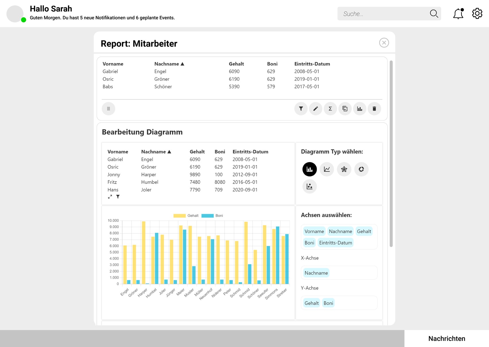 Enablerr - Design und Entwicklung einer neuen Business-Software