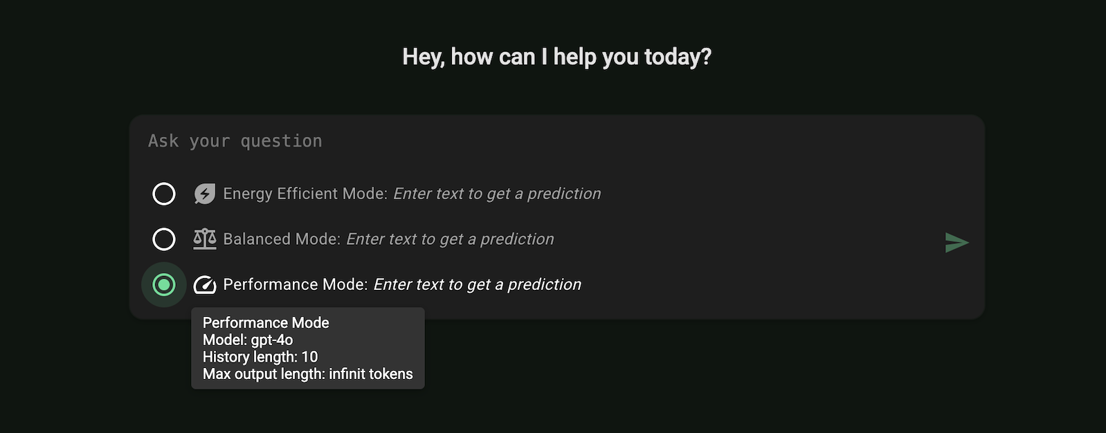 Three mode toggle