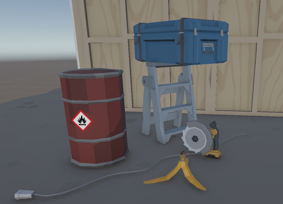 Collection of hazards for the project